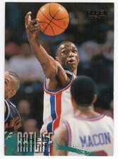 1996/97 NEW Number 33 THEO RATLIFF NBA BASKETBALL CARD Figure