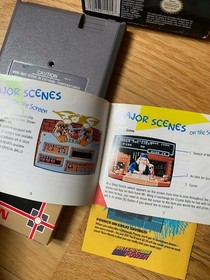 Gremlins 2 The New Batch Nintendo Nes Original Game complete with manual CIB