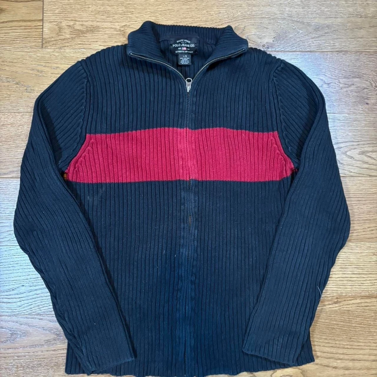 Polo Ralph Lauren Men's 1/2 Zip Features 90s Theme for sale - eBay