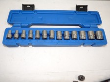 Cornwell CBP2M Blue-Power 13pc Metric Shallow Socket Set 3/8 dr 6pt 7 to 19mm