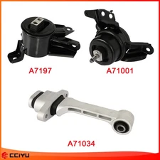 3PCS Engine Motor Mounts For 2013-2015 Optima L4 2.4L EX Luxury 9755 9766 9760