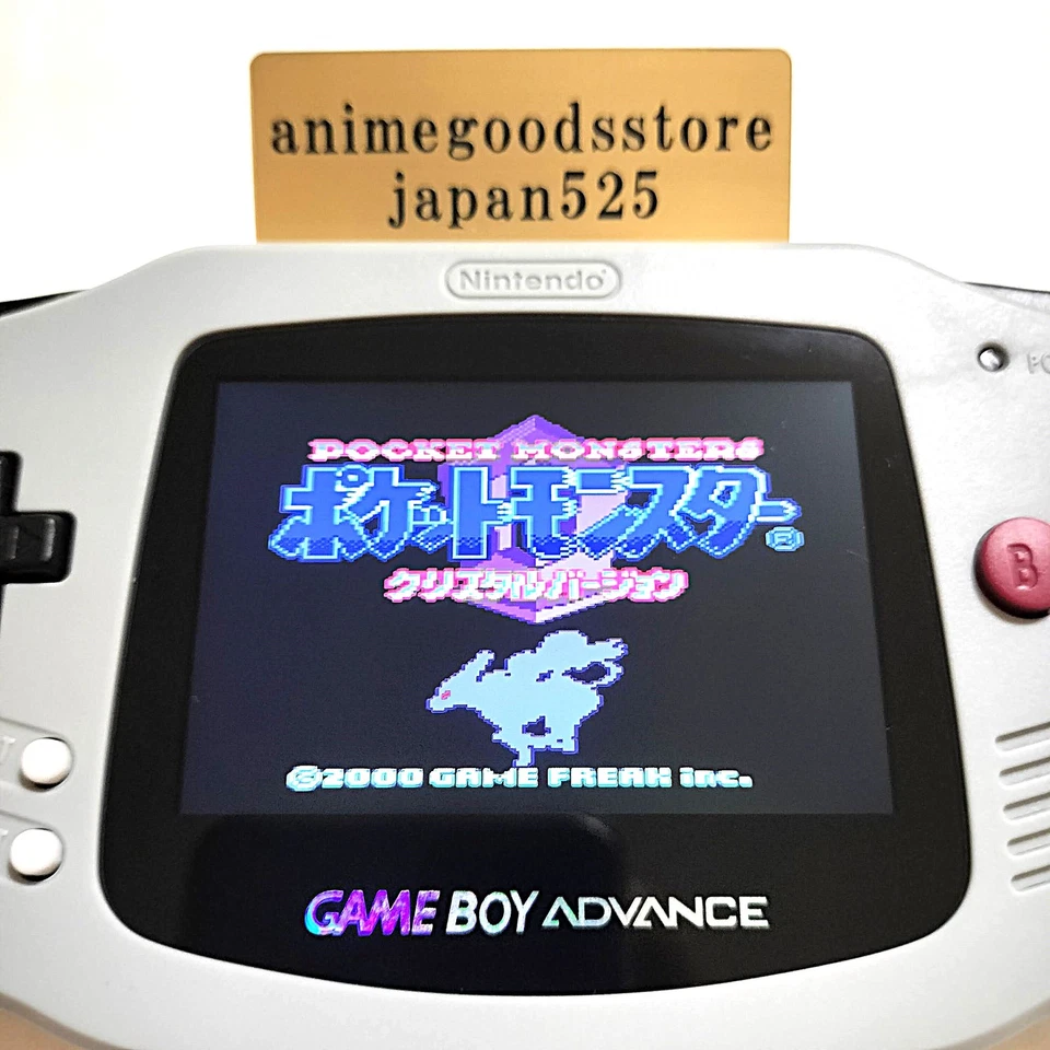 Pokemon Crystal Version Game Boy Color Japan GBC Nintendo Cartridge Authentic - Image 3 of 4
