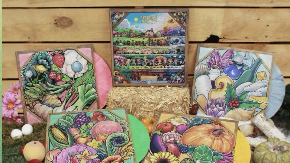Stardew Valley Complete OST Vinyl Soundtrack Box Set Colored 4XLP NEW - IN HAND! - Image 3 of 3