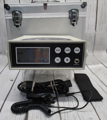 Global Source Ion Detox Foot Spa Machine, Model 5010 - with Case - Tested