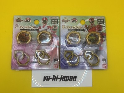 Gozyuger DX Sentai Ring Set Shinkenger & Go-Busters, GoGoFive & ToQger Set Of 2