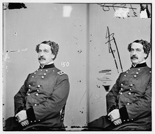 Photo:Gen. Abner Doubleday U.S.A. c1860 Civil War Military Portrait