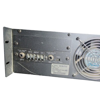 QSC MX2000A Power Amplifier Dual Mono 2 Channel Rack Amp Tested