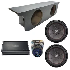 07-18 Jeep Wrangler JK Unlimited Kicker CWR12 Dual 12 Rhino Sub Box CX1200.1