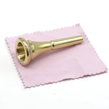 French Horn Mouthpiece Standard Size Replacement Accessory Gold 1 Pack