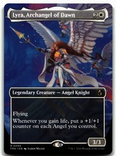 Lyra Archangel of Dawn Borderless MTG R 294 Reality Fracture FRA NM