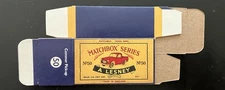 Matchbox #50 Commer Pick-Up 1961 Type C Repro Box 