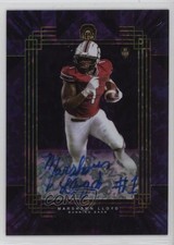 2022 Super Glow Auto Purple Crystals 1/1 Marshawn Lloyd #AU-14 Auto s5q