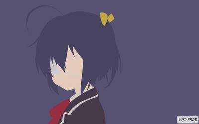 Anime chuunibyou demo koi ga shitai girls takanashi Custom Gaming Mat Desk