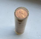 1955 S Lincoln Wheat Cent Roll BU….Please read