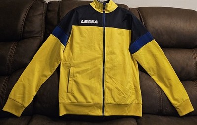 Legea Technical Sportswear Soccer Warm Up Designer Track Jacket Men's Size M