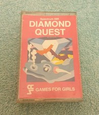 DIAMOND QUEST GAME CASSETTE FOR SINCLAIR SPECTRUM 48K