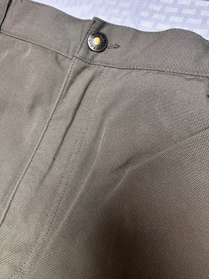 Cabelas Mens 31 Regular Hunting Pants Dry-Plus Waterproof Brush Field Nylon - Image 3 of 4