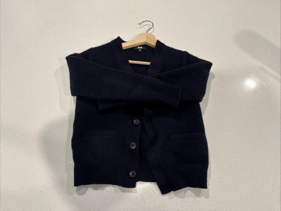 Uniqlo Sweater | Size XS | Navy Blue - Image 2 of 2