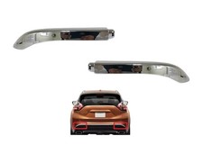 New Fits 2015-2024 Nissan Murano Left Right Rear Bumper Chrome Molding Trim Set