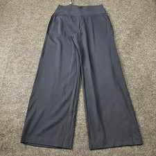 ATHLETA Venice High Rise Wide Leg Pants Women's Size M Navy 982868