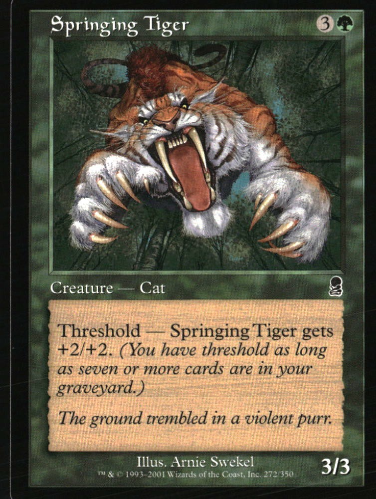 Springing Tiger C Odyssey 272 LP