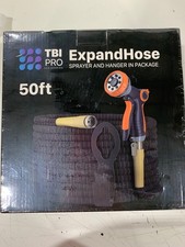 TBI PRO 50ft Expandable Hose With Sprayer And Hanger