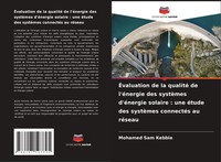 Mohamed Sam Kebbie | ÉValuation De La Qualité De L'éNergie Des SystèMes...