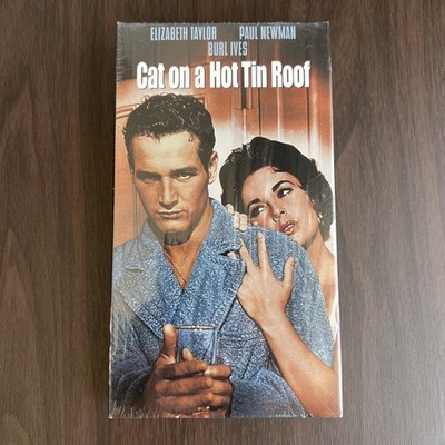 Cat On A Hot Tin Roof VHS Liz Taylor Paul Newman Drama Romance Sealed  