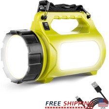 Cree LED Lantern Rechargeable Power Bank Flashlight Waterproof Portable Outdoor