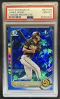 2022 Bowman Sapphire James Wood Chrome 1st Prospect #BCP-108 Padres PSA 10