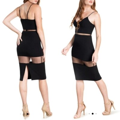 Dress The Population Micaela Dress - Black - S Dress The Population Micaela Dress - Black - S