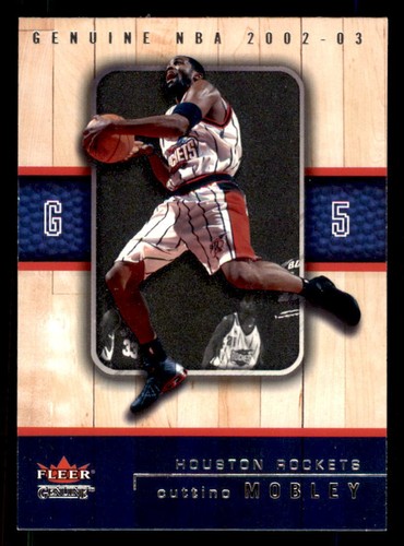 2002-03 Fleer Genuine #88 Cuttino Mobley Houston Rockets | eBay
