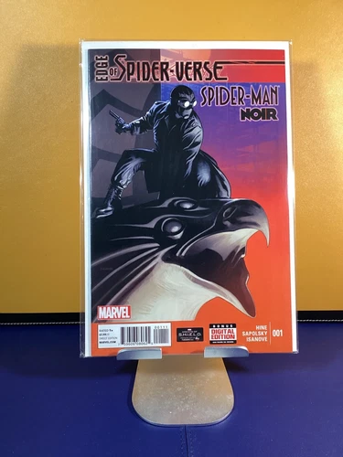 EDGE OF SPIDER-VERSE (2014) #1A NM- 9.2 SPIDER-MAN NOIR COVER BY RICHARD ISANOVE