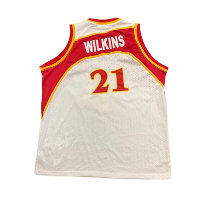 Vintage Atlanta Hawks Dominique Wilkins Mitchell & Ness NBA Auth