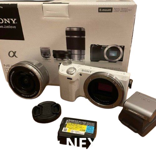 Sony Alpha NEX-5T 16.1MP Mirrorless Digital Camera w/ 16-50mm Lens Bundle Japan