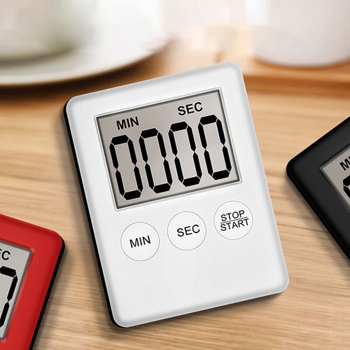 1pcs LCD Digital Kitchen Timer Magnetic Cooking Count Down Up Timer Loud Al BIBI - Picture 6 of 17