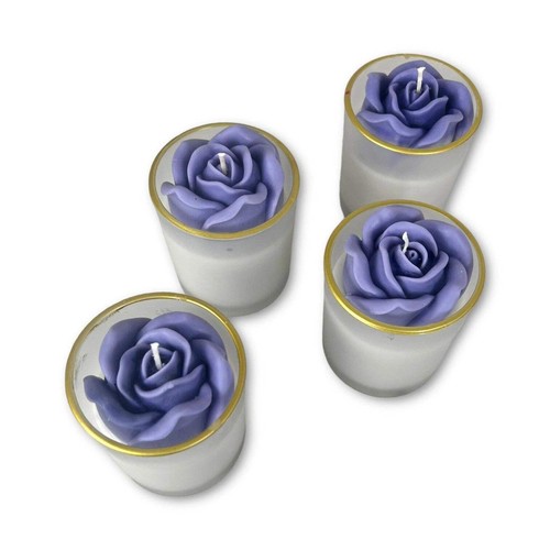 Lavender Scented Soy Wax Jar Glim Candle - Picture 11 of 14