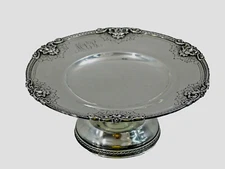 ANTIQUE FINE QUALITY GORHAM SILVER PLATED COMPOTE CANDY DISH 1924 Not Sterling