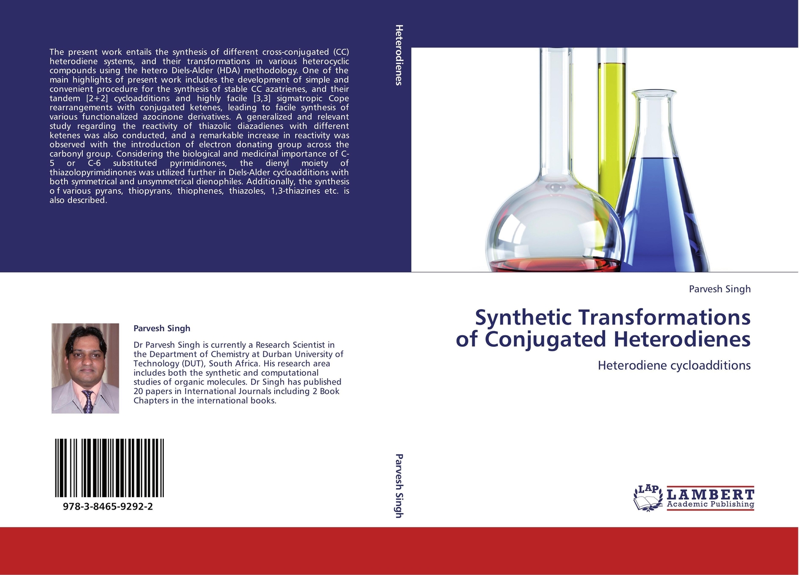 Thumbnail - Parvesh Singh | Synthetic Transformations Of Conjugated Heterodienes |