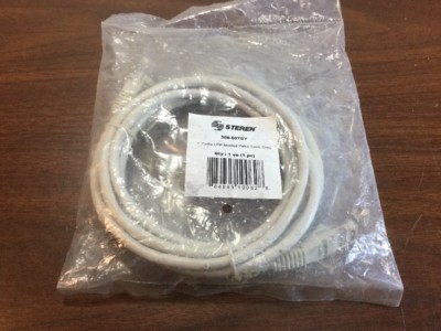 Steren 308-507GY UTP Cat.5e Patch Cable 7ft 1 x RJ-45 New Factory Sealed