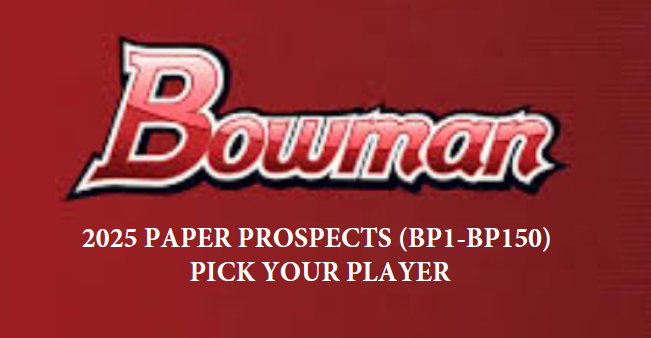2025 Bowman Paper Prospects BP1-BP150 Multi-Card Discount Lots