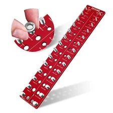 Nut and Bolt Thread Checker, 28 Thread Checker Bolt Size and Thread Gauge METAL