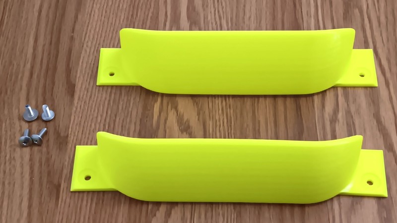 Onewheel V1  Plus XR VESC XR Yellow 3D Printed Shorty Fender Delete + screws