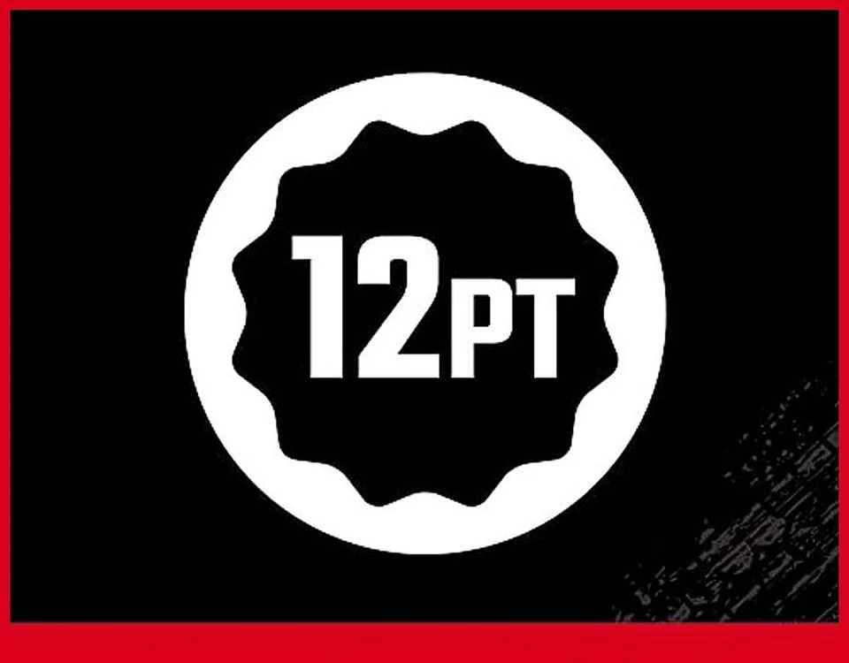 CRAFTSMAN HAND TOOLS 12pc Deep 1/2 SAE METRIC MM 12pt ratchet wrench socket set - Image 4 of 4