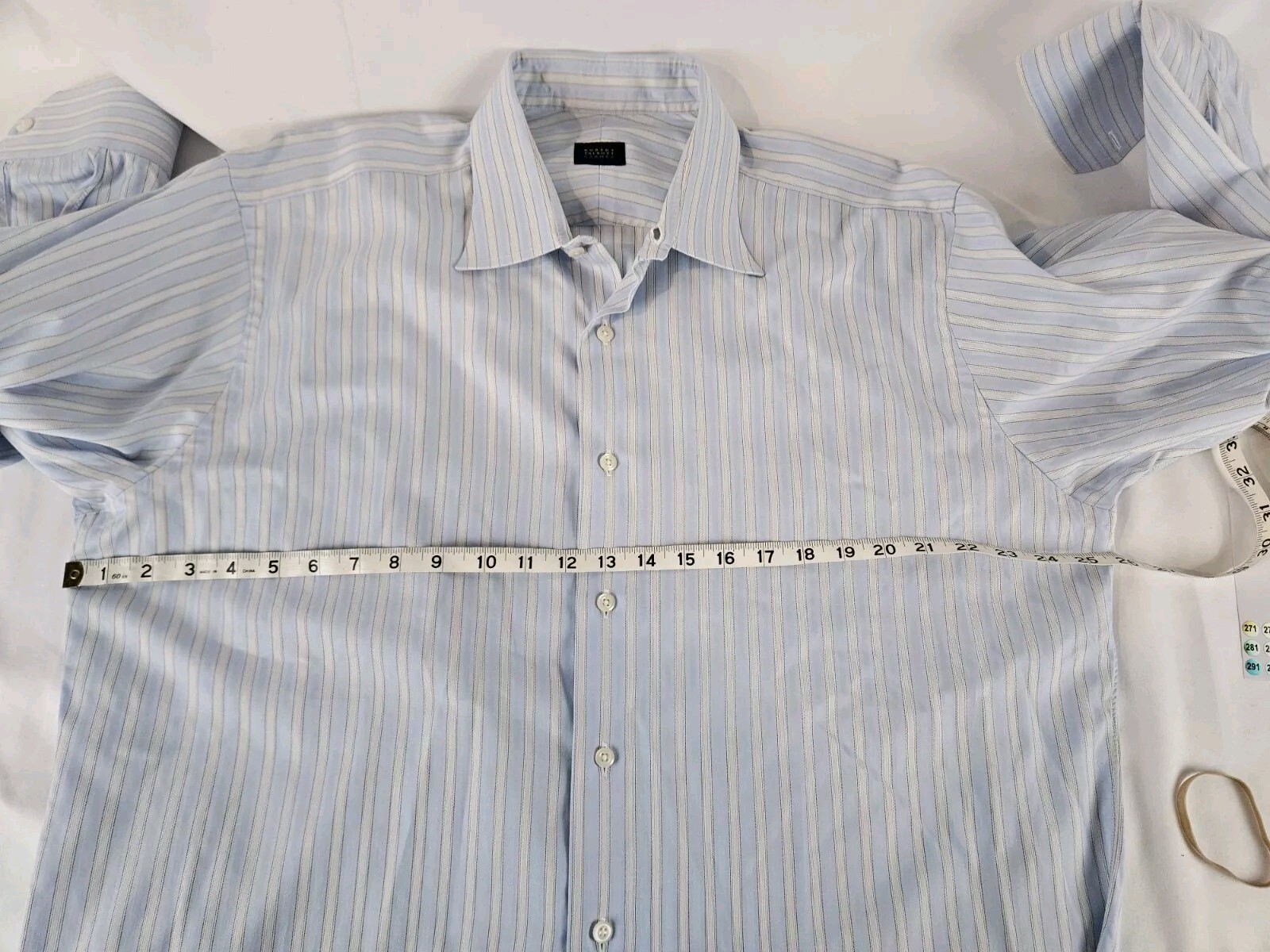 Robert Talbott Carmel Hidden Button Down Shirt Me… - image 4