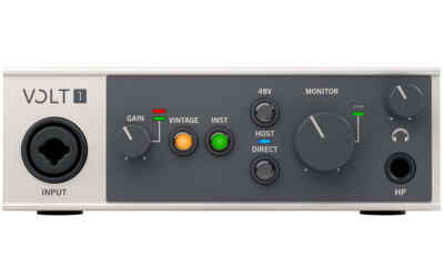 Universal Audio VOLT 1 | USB-C-Audio-Interface | MIDI | Vintage Preamp Mode