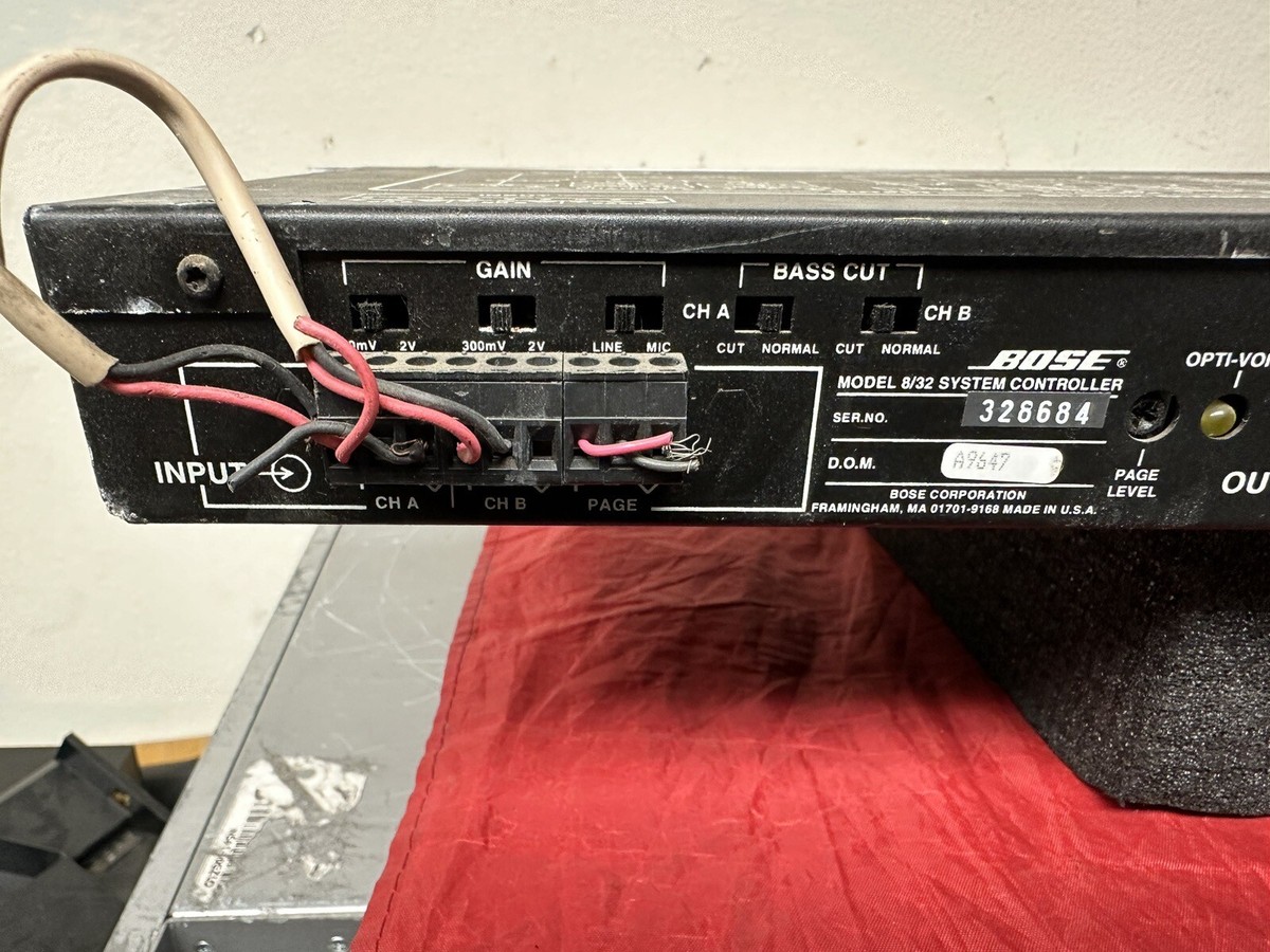 Bose FreeSpace Model 8/32 System Controller Rack Mountable | eBay