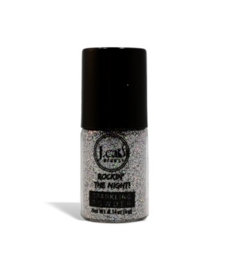 J. Cat Rockin' the Night Sparkling Powder Loose Glitter Eye Shadow LION SILVER