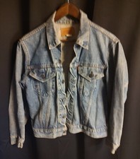 Vintage 70s Levis Jean Jacket Small E 70505-0217 / Men's/Women's Size S/Med /USA