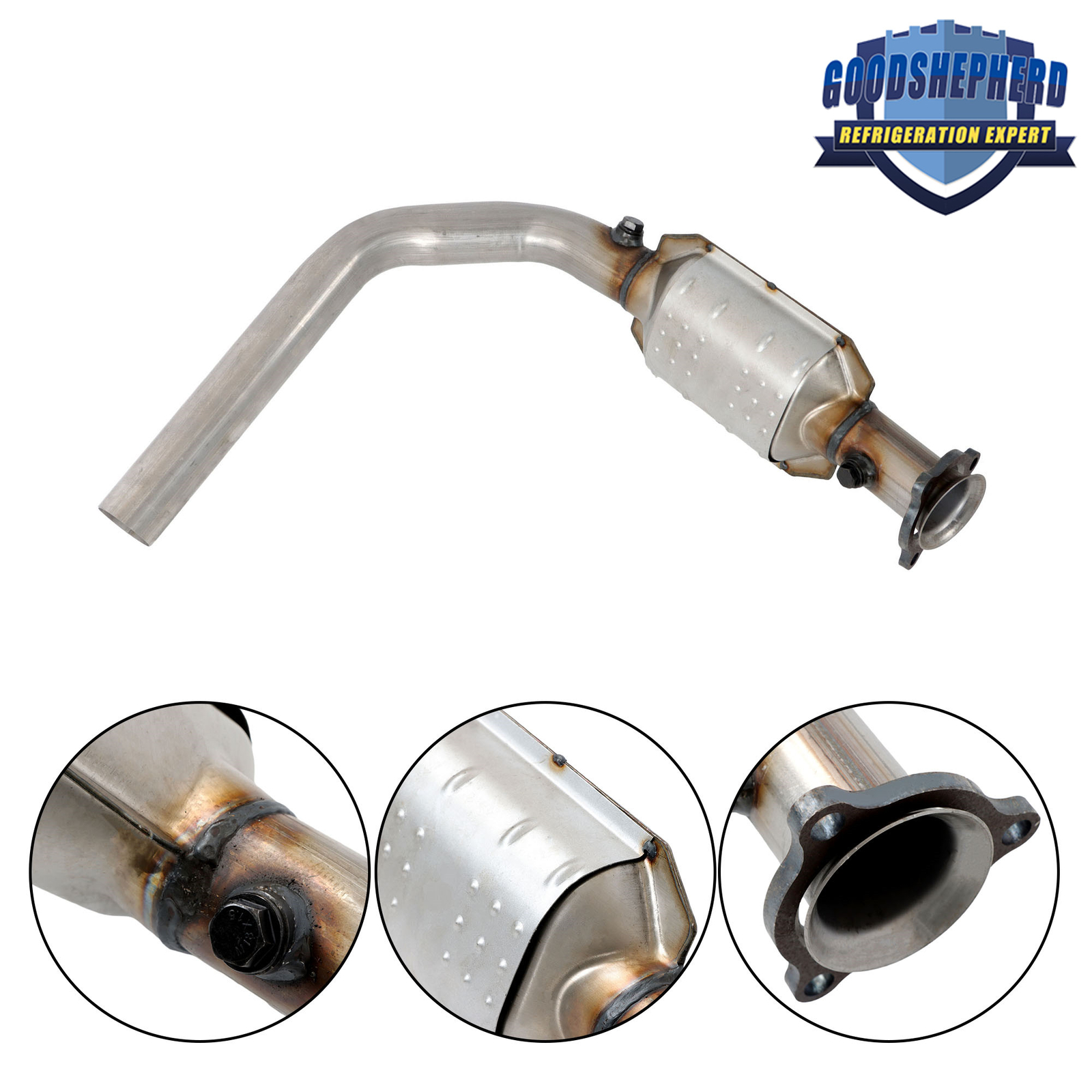 For GMC Sierra 1500 5.3/4.3L 2014-2018 Y Pipe Catalytic Converter Set Direct Fit